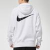 Nike Sportswear Swoosh Fleece-Lined Training Windbreaker Jacket Men Outerwear White DA0083-100