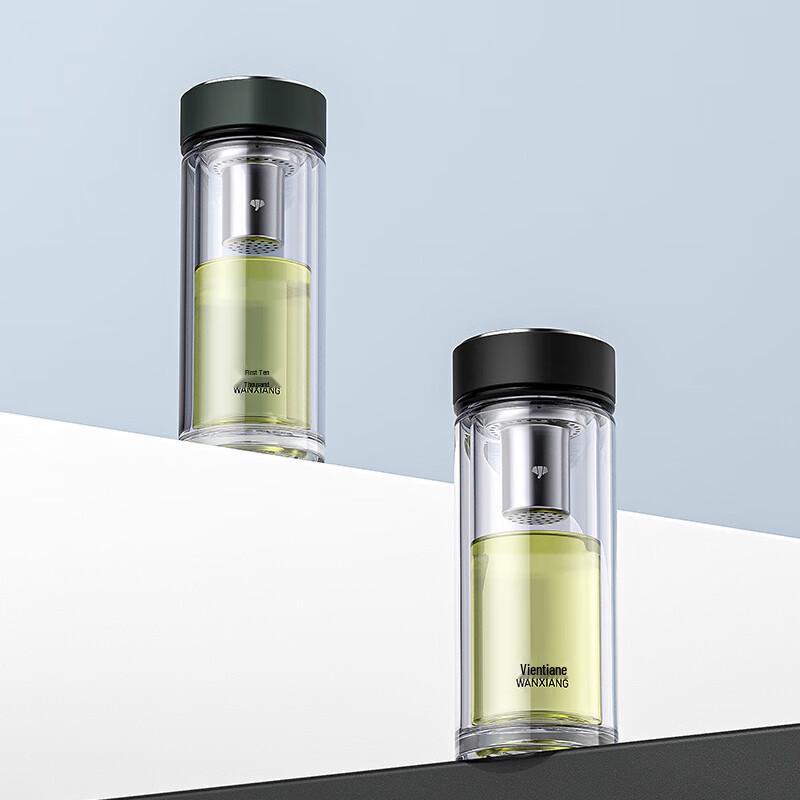 Wanhsiang Double-Layer Insulated Glass Bottle