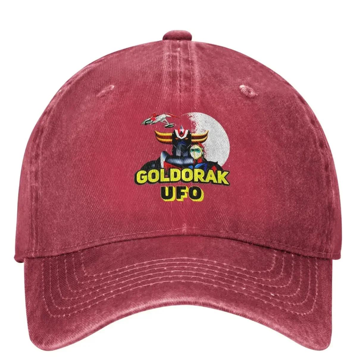 Mazinger Z UFO Robot Grendizer Denim Baseball Cap Running Hippie Hip Hop Hats Summer Women Unisex Classic Design Baseball Caps One Size