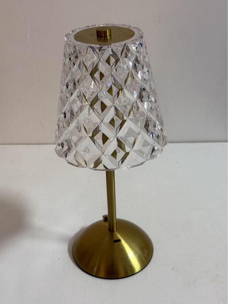 Luxury Wrought Iron Touch Table Lamp: Night Light for Hotel, Cafe, Restaurant, or Bedroom Decor
