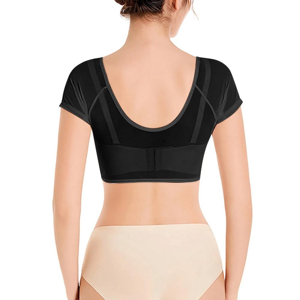 Breathable Mesh Sweat-absorbing Vest Mesh Mesh Quick Drying Short Sleeve Women