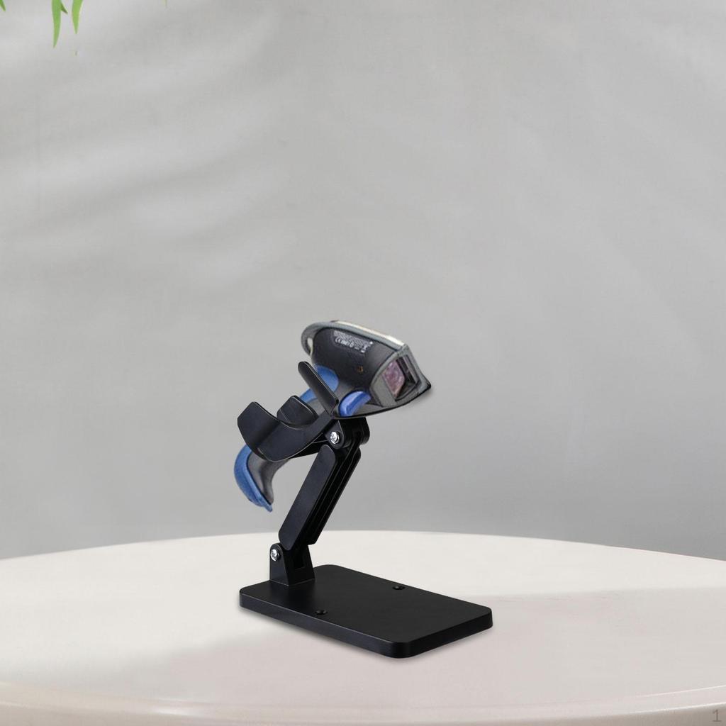 Adjustable Barcode Scanner Stand Code Readers Desk Holder Anti Slip Base Sturdy for