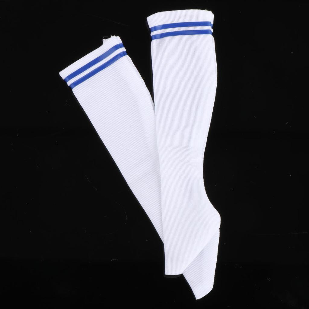 1/6 Scale Casual Tube Stocking, Cosplay, Mini Athletic Socks for 12 inch Figures