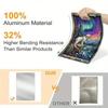Custom Luxembourg Flag Metal Sign Waterproof Personalized Home Decor Tin Plaque Wall Ornament