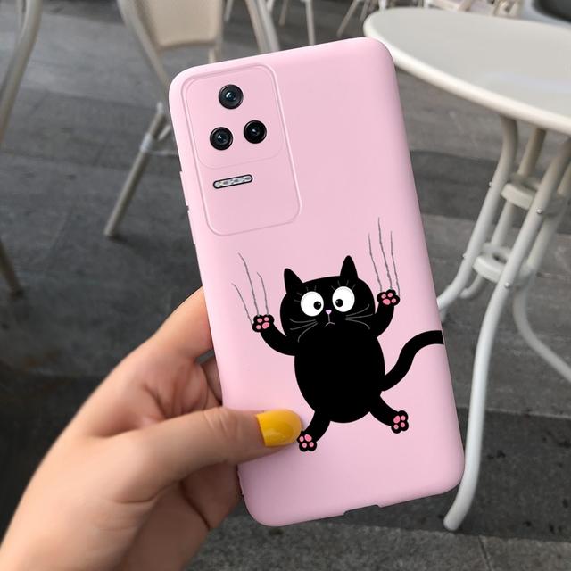Per Xiaomi Poco F4 Custodia Cute Alien Cartoon Cover morbida in silicone TPU Custodia per telefono per Xiaomi Poco F4 GT PocoF4 Capa antiurto Coque
