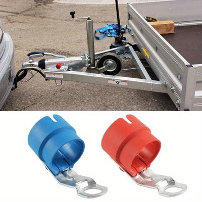 Anhänger Stecker Halter 7 Pin/13 Pin Anhänger Stecker Anhänger Teile Montage auf Anhänger Deichsel Parkplatz Abdeckung Zubehör L41A