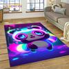 Cartoon-süßer Panda-Traumtier-3D-Teppich für Schlafzimmer, Wohnzimmer, Heimsofa-Dekoration, Kinderspiel, große Dekor-Bodenmatte