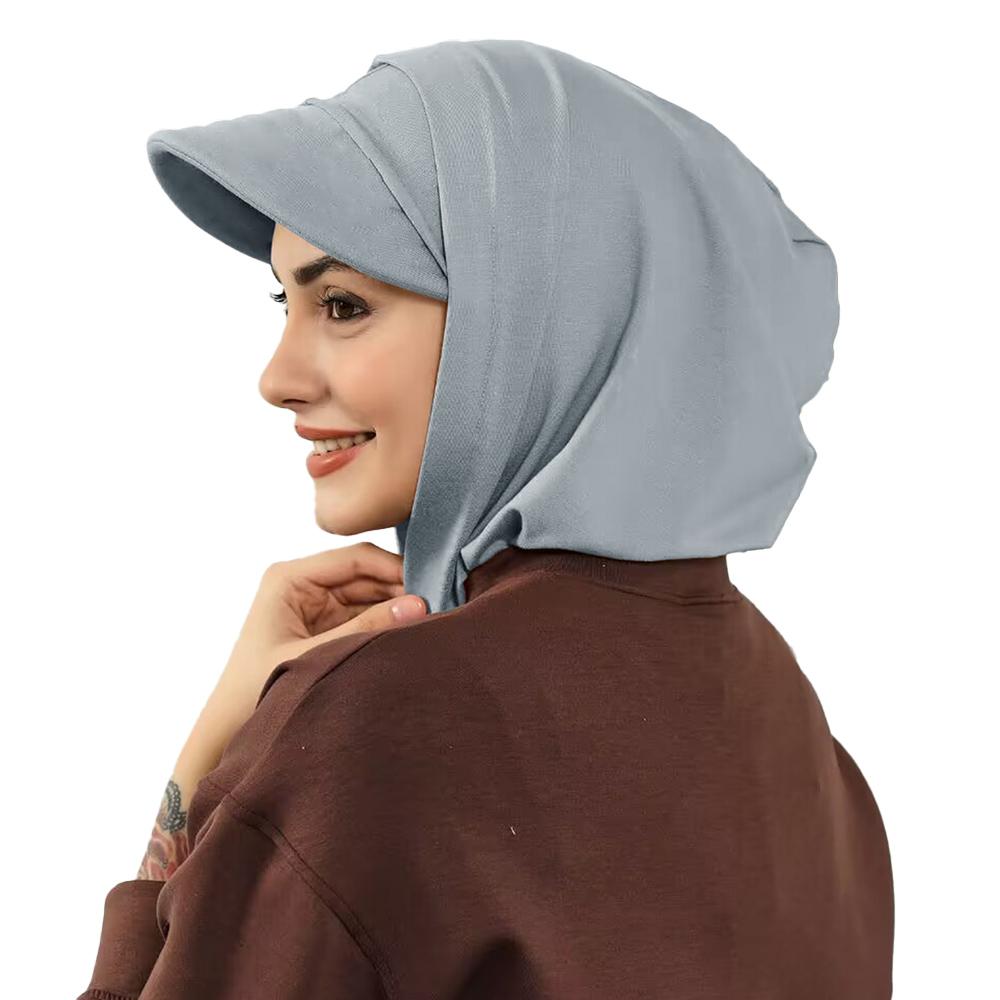 Muslim Women Head Wraps Brim Cap