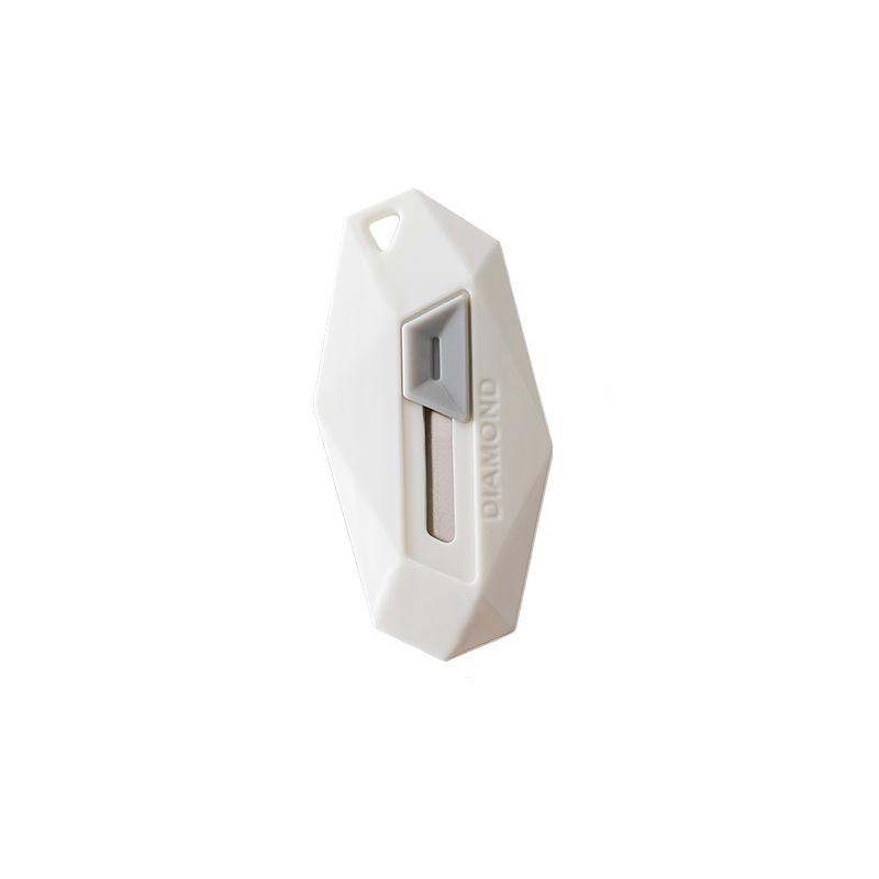 

Counter-Stick Magnetic Small Box Opener - Utility Knife With Safe Round Tip, Diamond Design, Ideal For Parcels And Package Opening