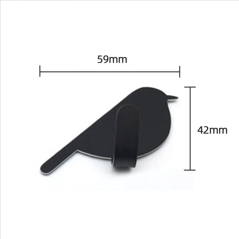 Self Adhesive Hooks Bird Pattern Storage Holder for Bathroom Kitchen Hanger Stick on Wall Hanging Door Clothes Towel Racks