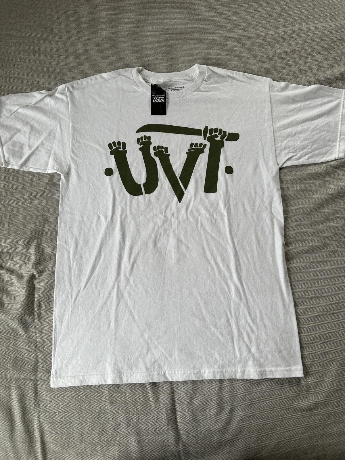 

Us Versus Them Short Sleeve T shirtSize M White 4XL