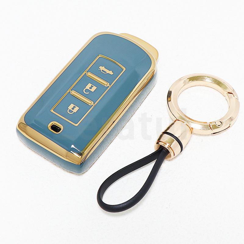 Auto Shell Bag For Mitsubishi Asx Pajero Eclipse Cross Montero Xpander Outlander Soft Tpu Keyless Remote Car Key Case Cover