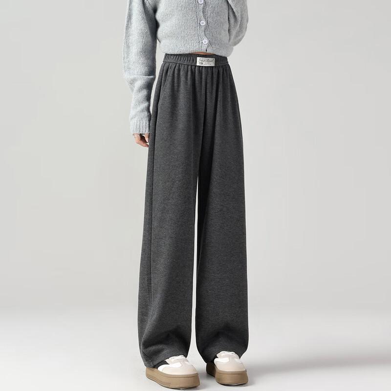 Izzue Women's Wool Blend Wide-Leg Pants