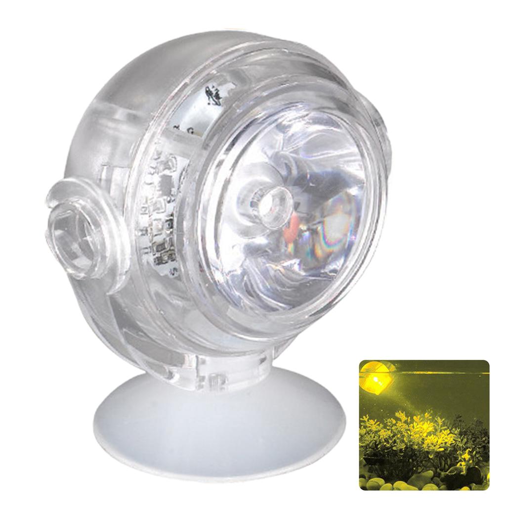 Aquarium Spotlight USB Colorful Gradient Diving Light LED Lamp Fish Tank Decorative Lamp For Romantic Fish Tank Battery Operated