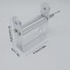1PC Toothpaste Tube Squeezer Manual Squeezing Clip Stainless Steel Tool Hair Dyeing Cream Gadget Dispenser