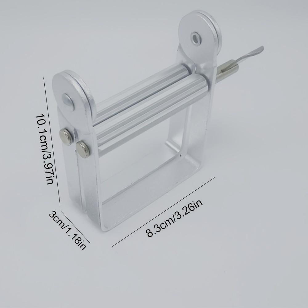 1PC Toothpaste Tube Squeezer Manual Squeezing Clip Stainless Steel Tool Hair Dyeing Cream Gadget Dispenser