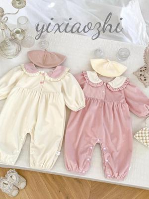 Autumn Baby Girl Bunny Ears Romper - Cute, Fashionable, Comfortable Onesie