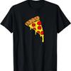 Cheesy Pizza Slice Cool Foodie Fast Food Lover Tshirt Tee