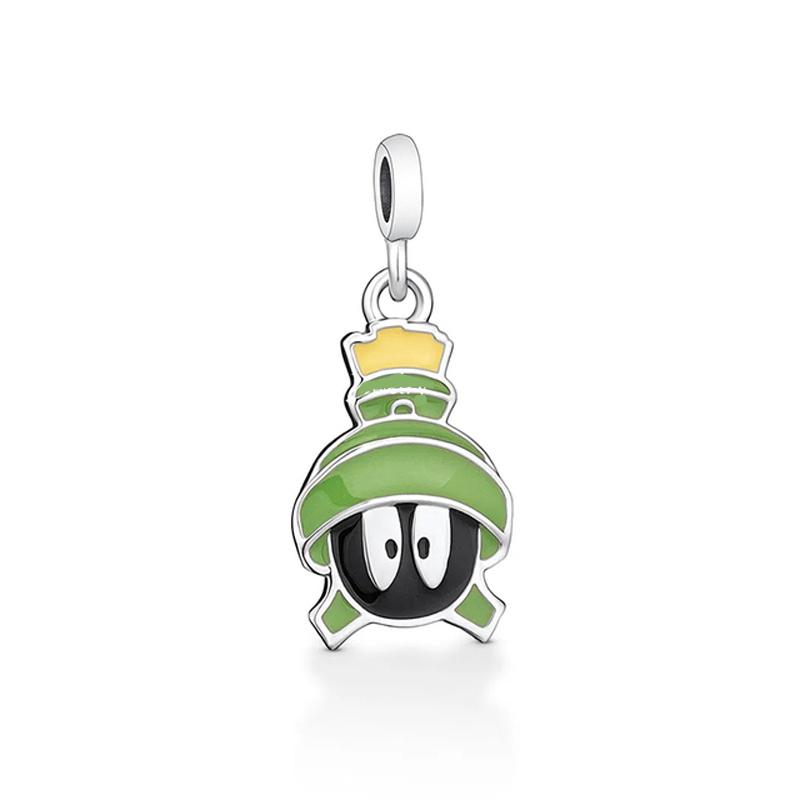 MINISO New copper Dopamine Cute Cartoon Doll Talisman Charm Bead Compatible With for Authentic Bracelets Do It Yourself BoysGirls Boutique Jewellery