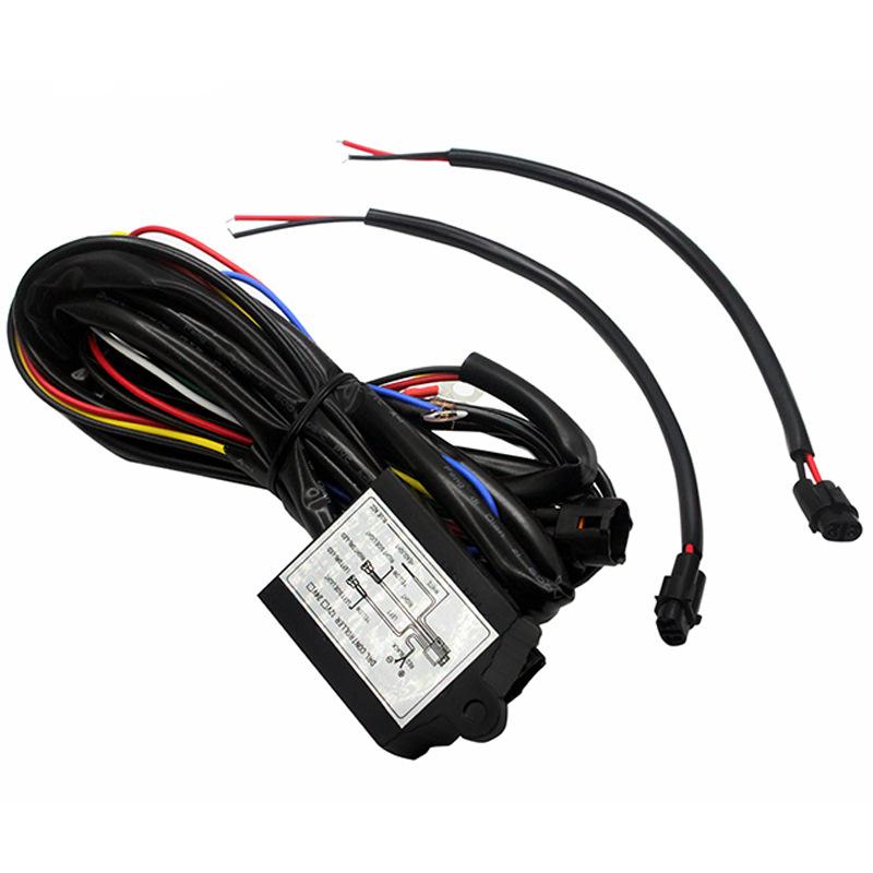 LED Daytime Running Light Control Line Group Light Reduction Flash Explosion Delay Turn Off Controller Daytime Strobe Controller