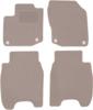 Beige Velours-Fußmatten für: Honda Civic IX Schrägheck (2012-)