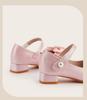 Collezione Inverno 2025: Tacchi Alti da Principessa per Bambina - Scarpe in Pelle con Fiocco per Bambini, alla Moda e Versatili