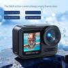 4K HD Sports Action Camera with Dual Front & Rear Color Screens, Waterproof Portable Outdoor Video Recorder