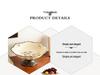Retro Ceramic Fruit Bowl Set for Living Room and Dining Table