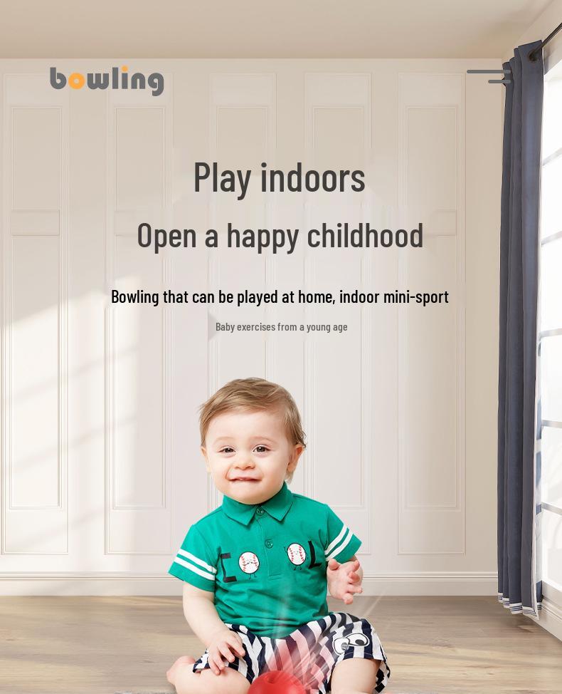 Kids' Bowling Set: Indoor & Outdoor Game for Educational and Parent-Child Fun