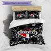 Spfc Team Crest Design Printed Pattern Duvet Cover Set – Includes 1 Duvet Cover and 2 Matching Pillowcases Bedroom Decor Christmas Gifts