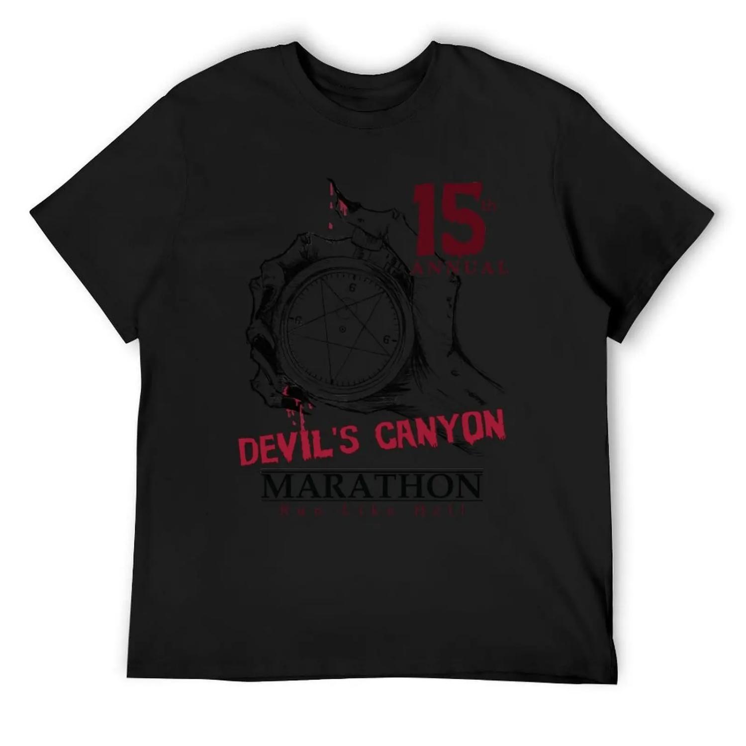 15th Annual Devil’s Canyon Marathon Design - Marathon Comedy Film T-Shirt anime t shirts sweat mens fashion XXXXXL разноцветный