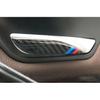 Interior Door Handle Cover Trim For BMW 3-4 Series GT 2013-19 Real Carbon Fiber