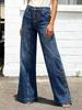 2025 Women's Retro Street Style Slim Fit Straight Leg Pants