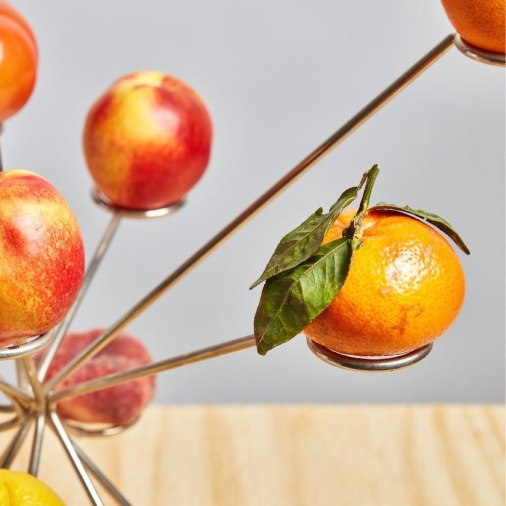 Simple Metal Fruit Bowl Sturdy Table Fruit Tray Creative Fruit Storage Rack Home Decoration