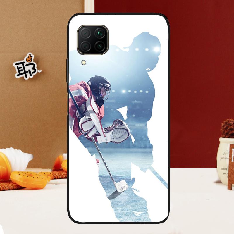 Ice Hockey Player For Huawei Nova 12s 12i 7i 8i 11i 11 9 10 SE Y60 Y61 Y70 Y72 Y73 Y90 Y91 P30 P40 Lite Case