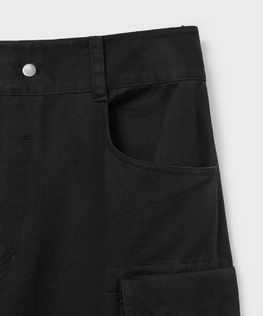 Bellie Archive Sector Cargo Pants - Washed Black