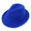 Autumn and winter fashion versatile top hat hot British style jazz hat retro wool felt gentleman's hat