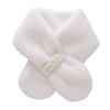 Soft Pearl Plush Scarf Faux Rabbit Fur Korean Style Scarf Cute Faux Fur Scarf  Winter Keep Warm