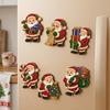 3D DIY Weihnachtsmann Strass Kühlschrankmagnet Aufkleber – Kreative Festival Dekoration