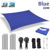 Car Awning for Van Campervan Caravan Truck Vehicle 2x3M 2x4M Waterproof Sun Shelter Canopy Anti-UV Outdoor Camping Shade Sails
