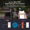 Smart Oven Thermometer 30m Bluetooth-Compatible Control Temperature Meat Thermometers For Stove Grill Sous Vide Smoker