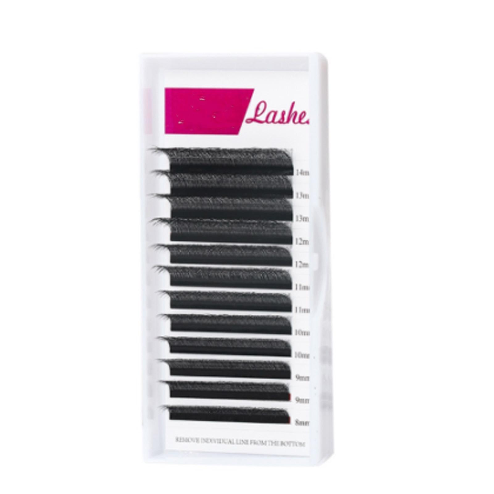Fadvan Five-Leaf Clover False Eyelashes Fiber Lashes Box Size 12x6.5x1.5CM Compatible with YY and Three-Leaf Clover 8
