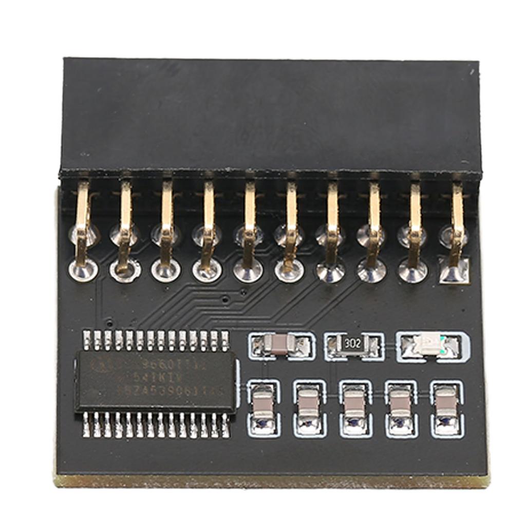 TPM 1.2 Encryption Security Module LPC 20Pin Independent Encryption Processor Safe Stable TPM 1.2 Module for PC