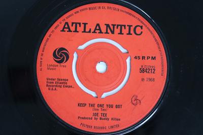 7inch Record JOE TEX - Go Home And Do It / Keep The One Yo 584212 ATLANTIC 1968 UK Soul/Funk Used