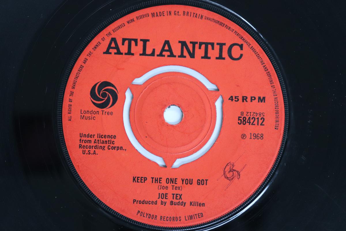 

7inch Record JOE TEX - Go Home And Do It / Keep The One Yo 584212 ATLANTIC 1968 UK Soul/Funk Used