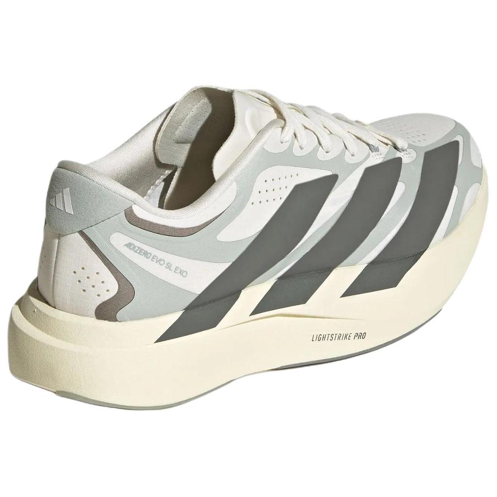 adidas Scarpe da Ginnastica Donna Adizero Evo SL EXO Bianco Nuvola Grigio Argento Meraviglia Grigio-Quattro KJ0440