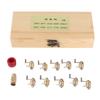 10Pcs Precision design Mainspring Coiler Full copper material Watch Repair Tool  Mainspring coiling