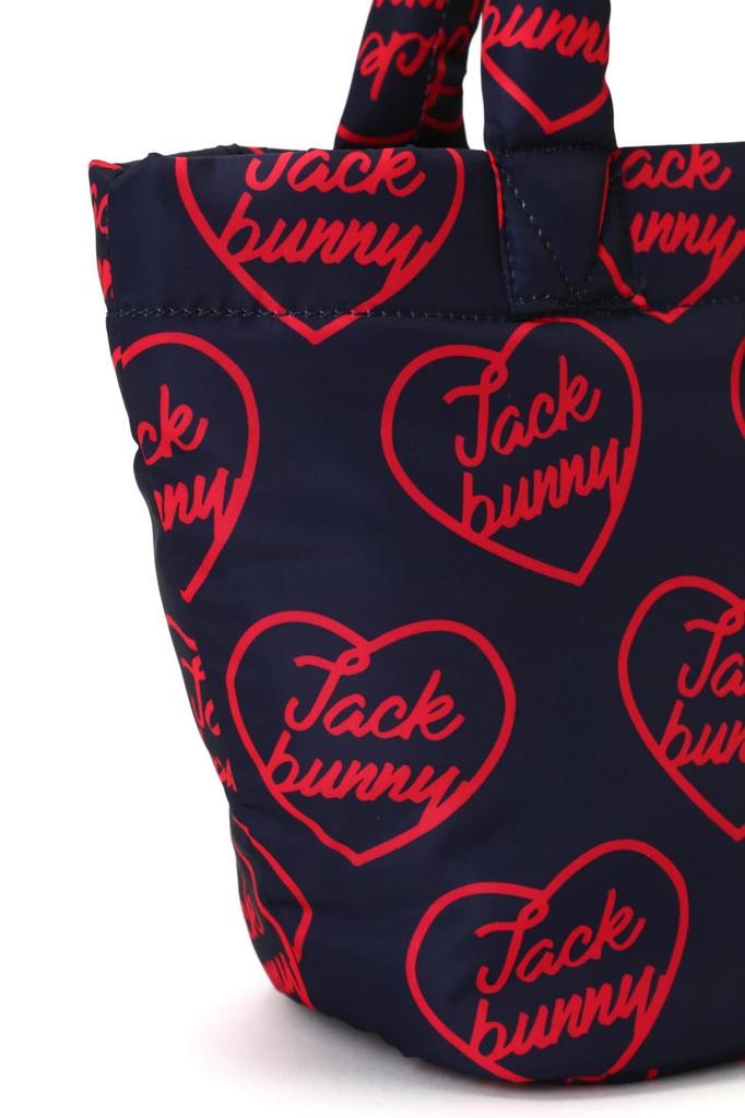 Muster Tragetasche Golf große Kapazität FR [Jack Bunny] (Herzdruck) / / 262-4281100 120_Marineblau