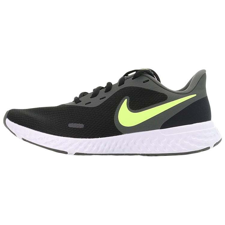 Nike Revolution 5 Comfortable Fabric Shock Absorption Slip Resistant Durable Lightweight Low Top Casual Running Shoes Men Sneaker BQ3204-013