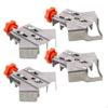 4 Pieces Right Angle Clamp Metal 90 Degree Heavy Duty Tool for Woodworkers, Welders,